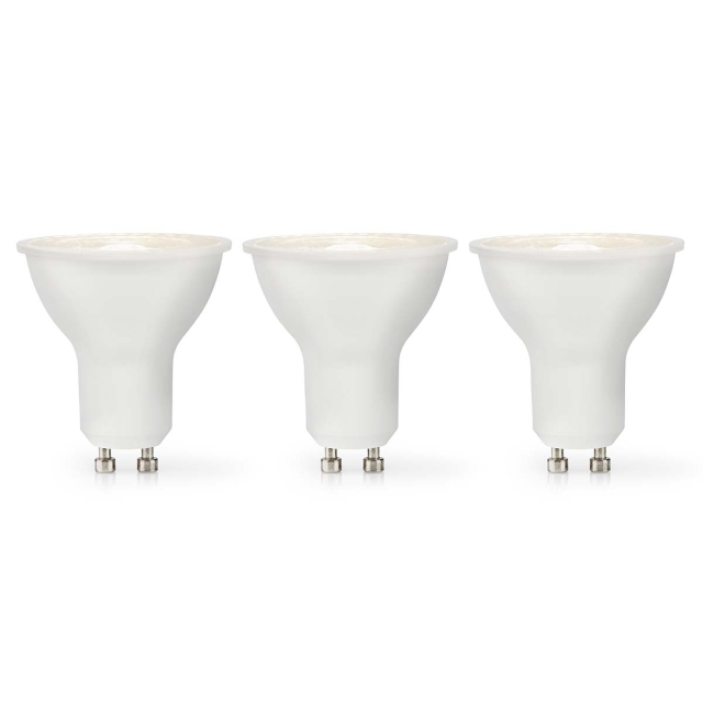 Nedis LED-lampa GU10 | Spot | 4.5 W | 345 lm | 2700 K | Dimbar | Varm Vit | Retrostil | 3 st