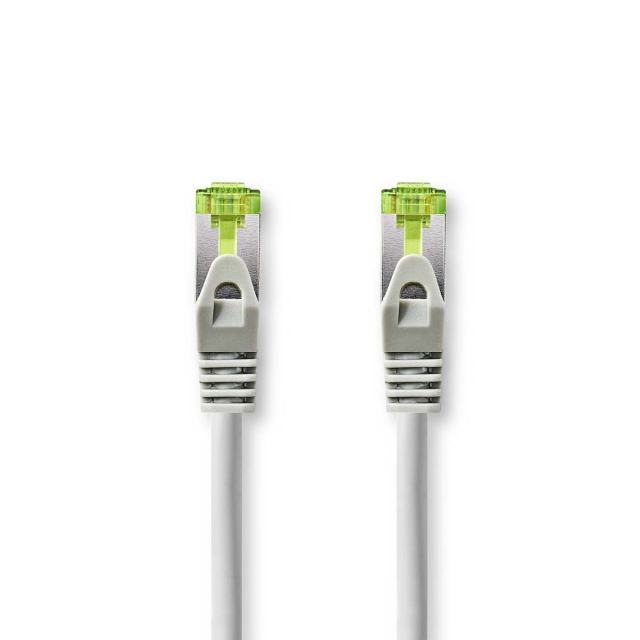 Nedis CAT7 nätverkskabel | S/FTP | RJ45 hane | RJ45 hane | 1.00 m | Snagless | Rund | LSZH | Grå | Låda