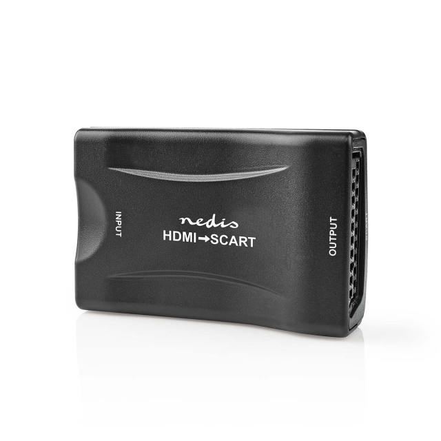 Nedis HDMI ™ Omvandlare | HDMI™ Input | SCART Female | Envägs | 1080p | 1.2 Gbps | ABS | Svart