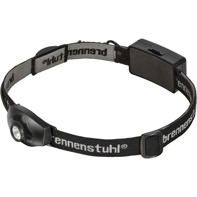 brennenstuhl LED pannlampa LuxPremium / ljus CREE LED pannlampa med starkt frontljus Svart