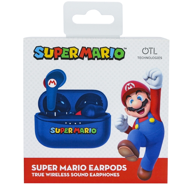 OTL Technologies Super Mario Icon TWS EarPods - Blue