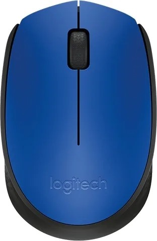 LOGITECH M171 Wireless Mouse, blue