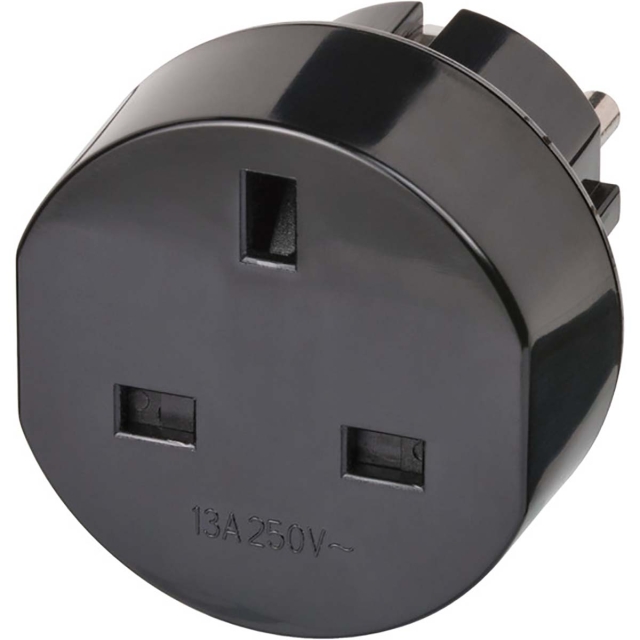 brennenstuhl Rese Adapter GB-till-Europa Earthed