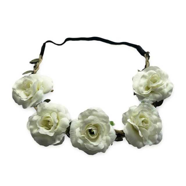 Hårband Hairband Blossom - Off White