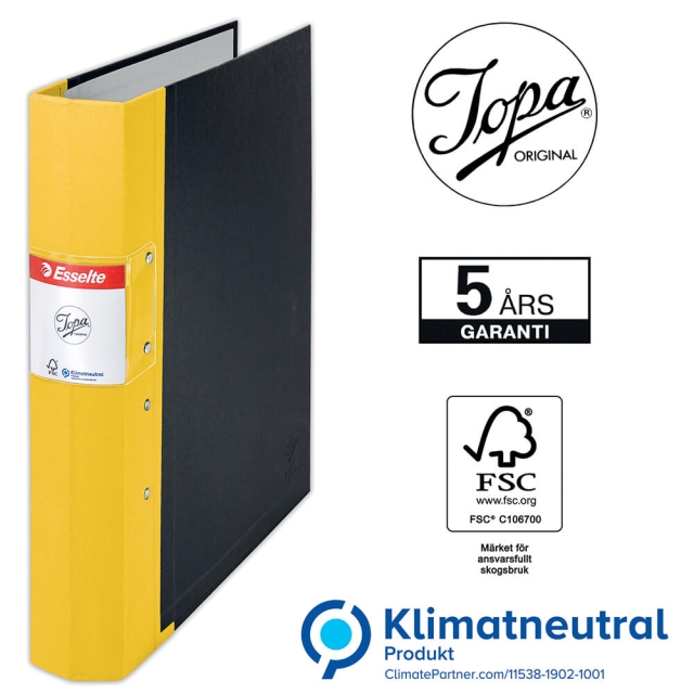 ESSELTE ESSELTE Pärm Jopa A4/60 Gul