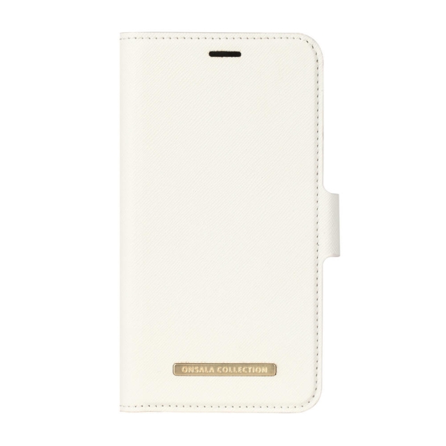 Onsala Mobilfodral Saffiano White - iPhone X/XS