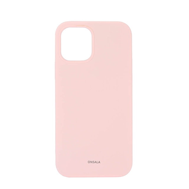 Onsala Mobilskal Silikon Chalk Pink - iPhone 12 / 12 Pro