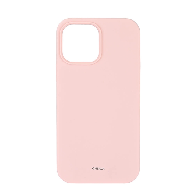 Onsala Mobilskal Silikon Chalk Pink - iPhone 13 Pro Max