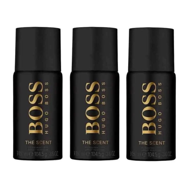 Hugo Boss 3-pack Hugo Boss The Scent Deo Spray 150ml