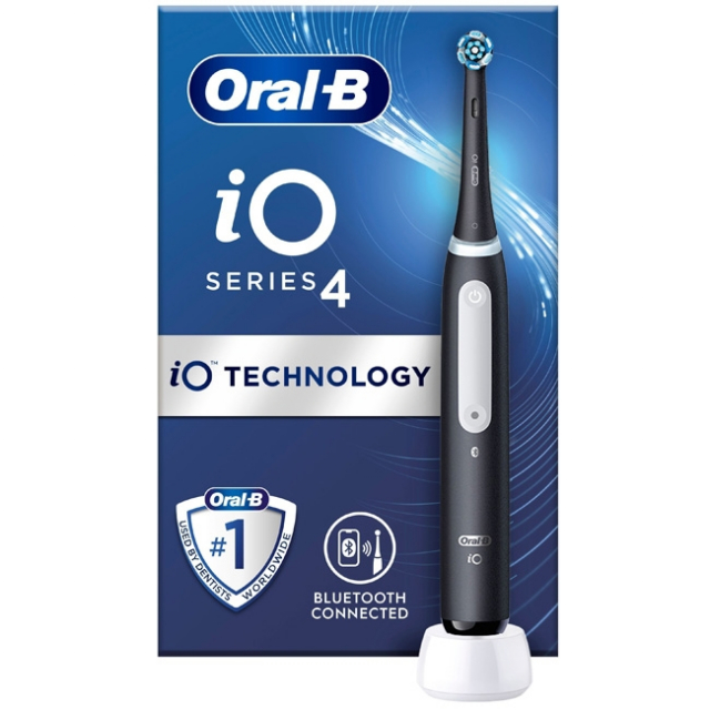 Oral B Eltandborste iO4 Matt Black Without TC