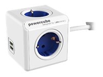 Allocacoc Power distrib unit AC 250V output connectors 6USB Power 1.5m