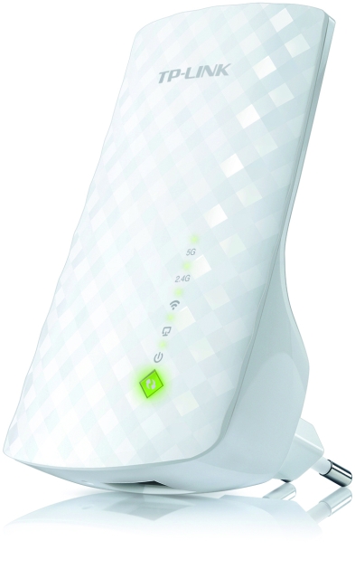 tplink AC750 Wi-Fi Range Ext., Dual Band 2.4/5GHz 805.11ac, 750Mbps