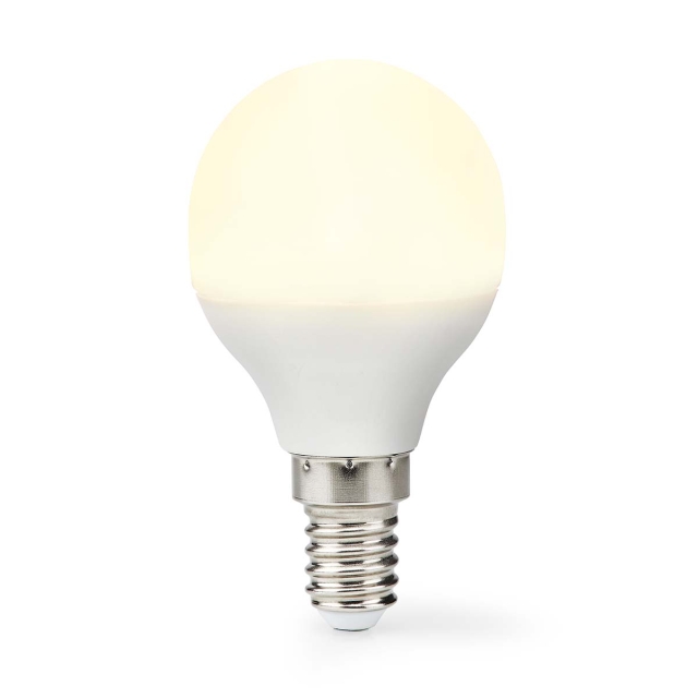 Nedis LED-lampa E14 | G45 | 4.9 W | 470 lm | 2700 K | Varm Vit | Matt | 1 st
