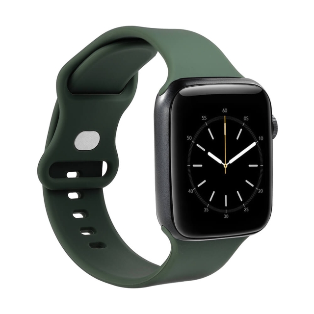 Gear Klockarmband Silikon OLIVGRÖN Apple Watch 38/40/41mm