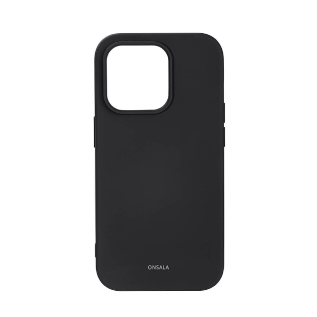 Onsala Mobilskal Silikon Black - iPhone 14 Pro