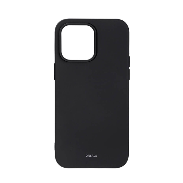 Onsala Mobilskal Silikon Black - iPhone 14 Pro Max