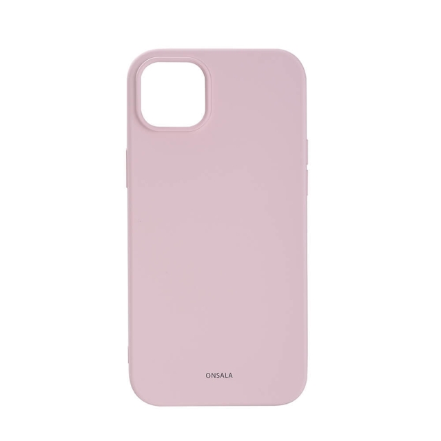 Onsala Mobilskal Silikon Chalk Pink - iPhone 14 Plus