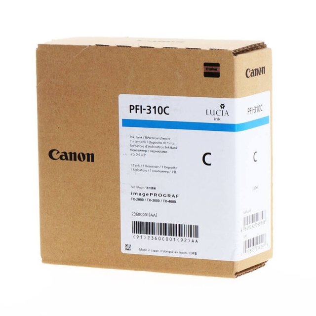 Canon Bläck 2360C001 PFI-310 Cyan
