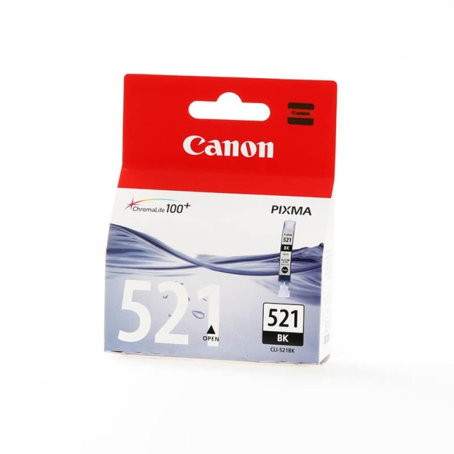 Canon Bläck 2933B001 CLI-521 Svart