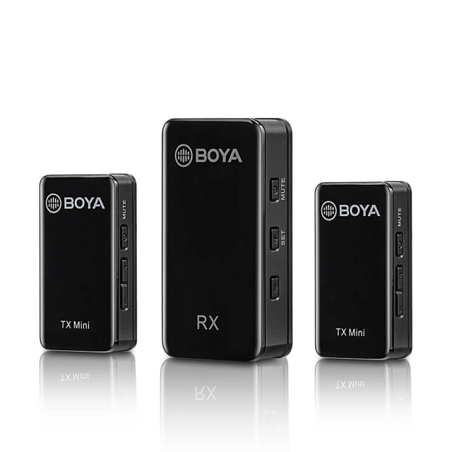 BOYA Trådlös mikrofon x2 BY-XM6-S2 Mini 3,5mm