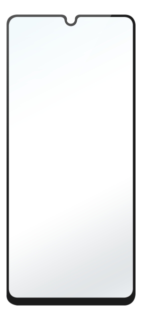 DELTACO skärmskydd för Samsung Galaxy A42, 2,5D härdat glas, 9H hårdhet