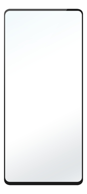 DELTACO skärmskydd för Samsung Galaxy A73, 2,5D härdat glas, 9H hårdhet