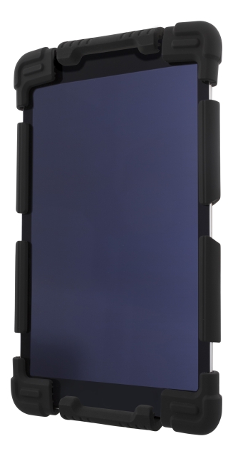 Deltaco Case in silicone for 7-8"" tablets, stand, black
