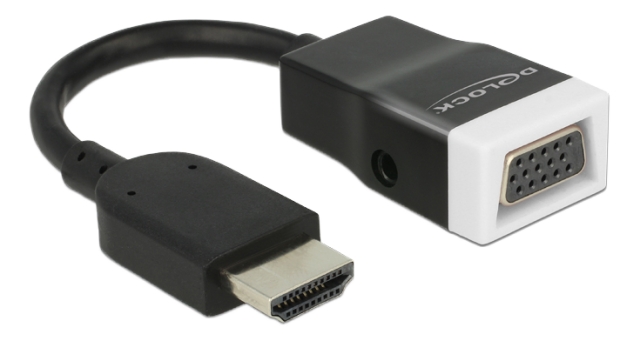 DeLOCK Adapter HDMI-A male > VGA female with Audio