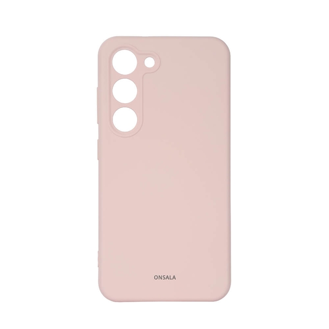 Onsala Mobilskal Silikon Chalk Pink - Samsung S23 5G