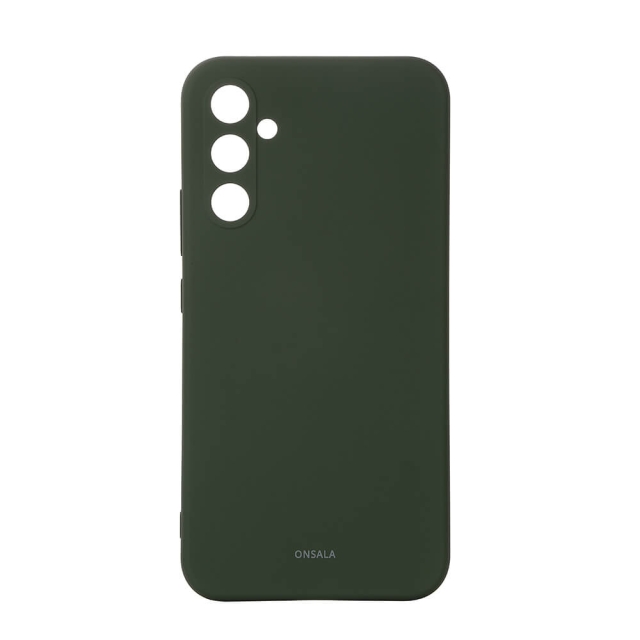Onsala Mobilskal Silikon Olive Green - Samsung Galaxy A34 5G