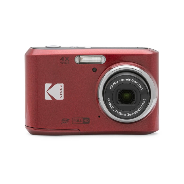 Kodak Digitalkamera Pixpro FZ45 CMOS 4x 16MP Röd
