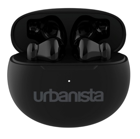 Urbanista Austin - In-Ear TWS-Hörlurar, Midnight Black