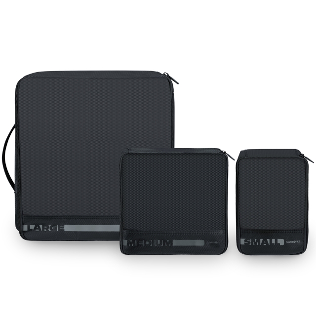Samsonite Väskorganisatör 3 storlekar Svart