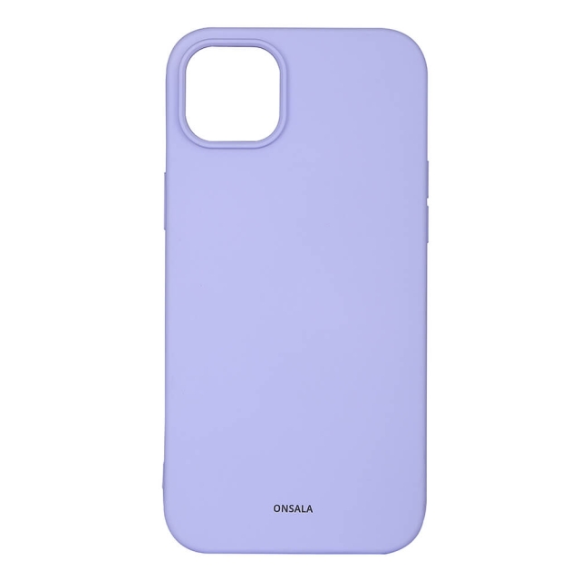 Onsala Mobilskal Silikon Purple - iPhone 14 Plus