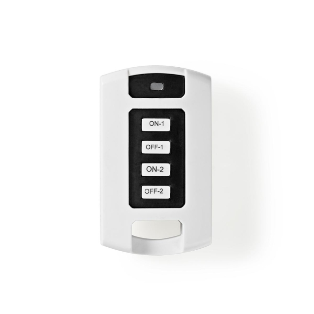 Nedis RF fjärrkontroll | 2 Kanaler | Programmerbara knappar