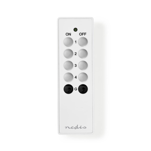 Nedis RF fjärrkontroll | 4 Kanaler | Programmerbara knappar