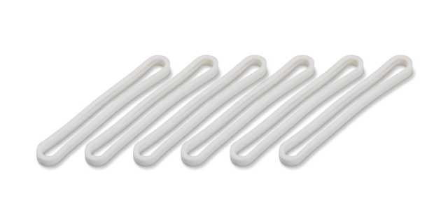 Gummiringar 6-pack 1/125