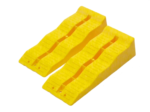 Rejäla nivåklossar till bil, husbil eller husvagn, 2-pack