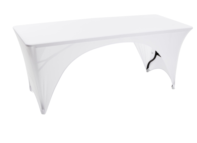 Briv Stretchduk Spandex Large, 183 cm, Vit