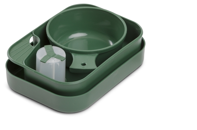 Briv Tallrikslåda Standard Mörkgrön