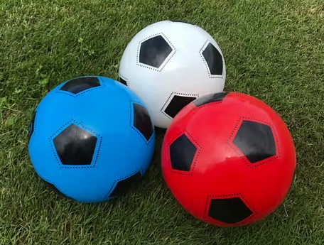 Plastfotboll 21 cm, Osorterade färger