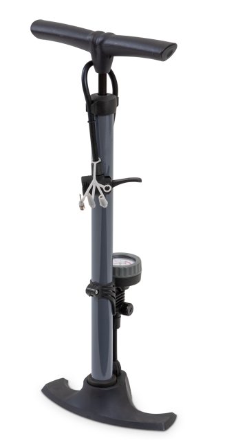 Cykelpump Steel 160 manometer 11 bar