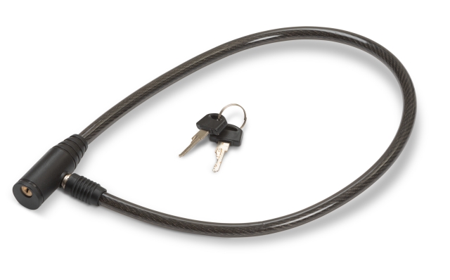 Cykellås Basic wire 10x650 mm