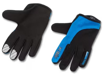 Cykelhandske Santa Cruz JR Blå, strl L