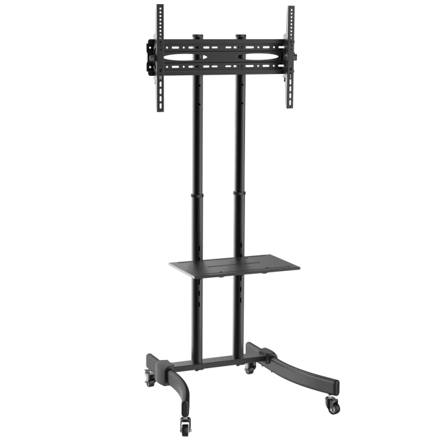 LogiLink Golvstativ med hjul TV 37-70" max 40kg Svart