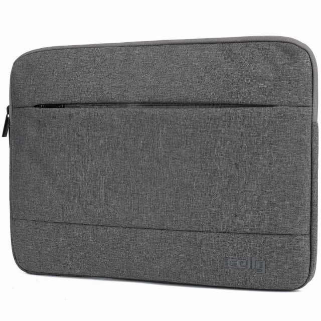 Celly Sleeve för laptop 15,6" Grå