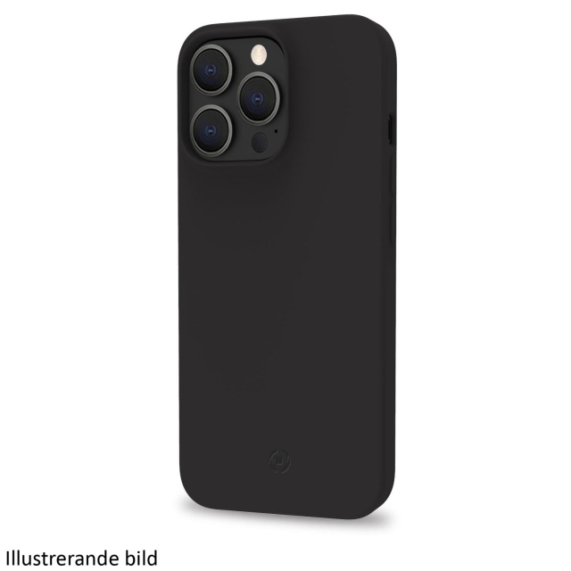 Celly Planet Soft TPU-Cover GRS 100% återvunnen TPU iPhone 15 Pro Max Svart