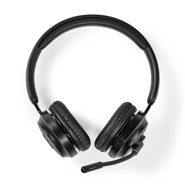 Nedis PC headset | On-Ear | Stereo | Bluetooth | Vikbara Mikrofon | Svart