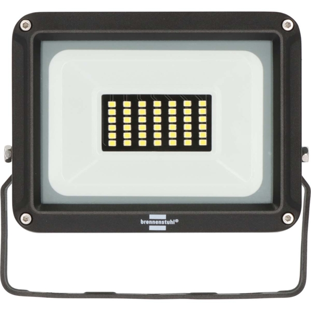 brennenstuhl LED Spotlight JARO 3060 / LED Strålkastare 20W för utomhusbruk (LED Outdoor Light för väggmontering, med 2300lm, tillverkad av högkvalitativt aluminium, IP65)