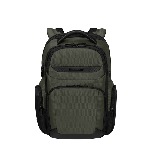 Samsonite Ryggsäck PRO DLX6 15,6" 3VOL Expanderbar Grön